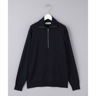 ユナイテッドアローズ(UNITED ARROWS)の【NAVY】<SOVEREIGN> ハイゲージ ハーフジップニット(その他)