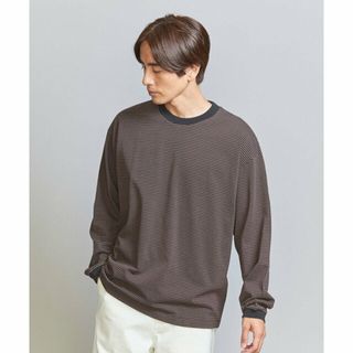 ビューティアンドユースユナイテッドアローズ(BEAUTY&YOUTH UNITED ARROWS)の【DK.BROWN】ミジン ボーダー リンガー ロングスリーブ Tシャツ(その他)