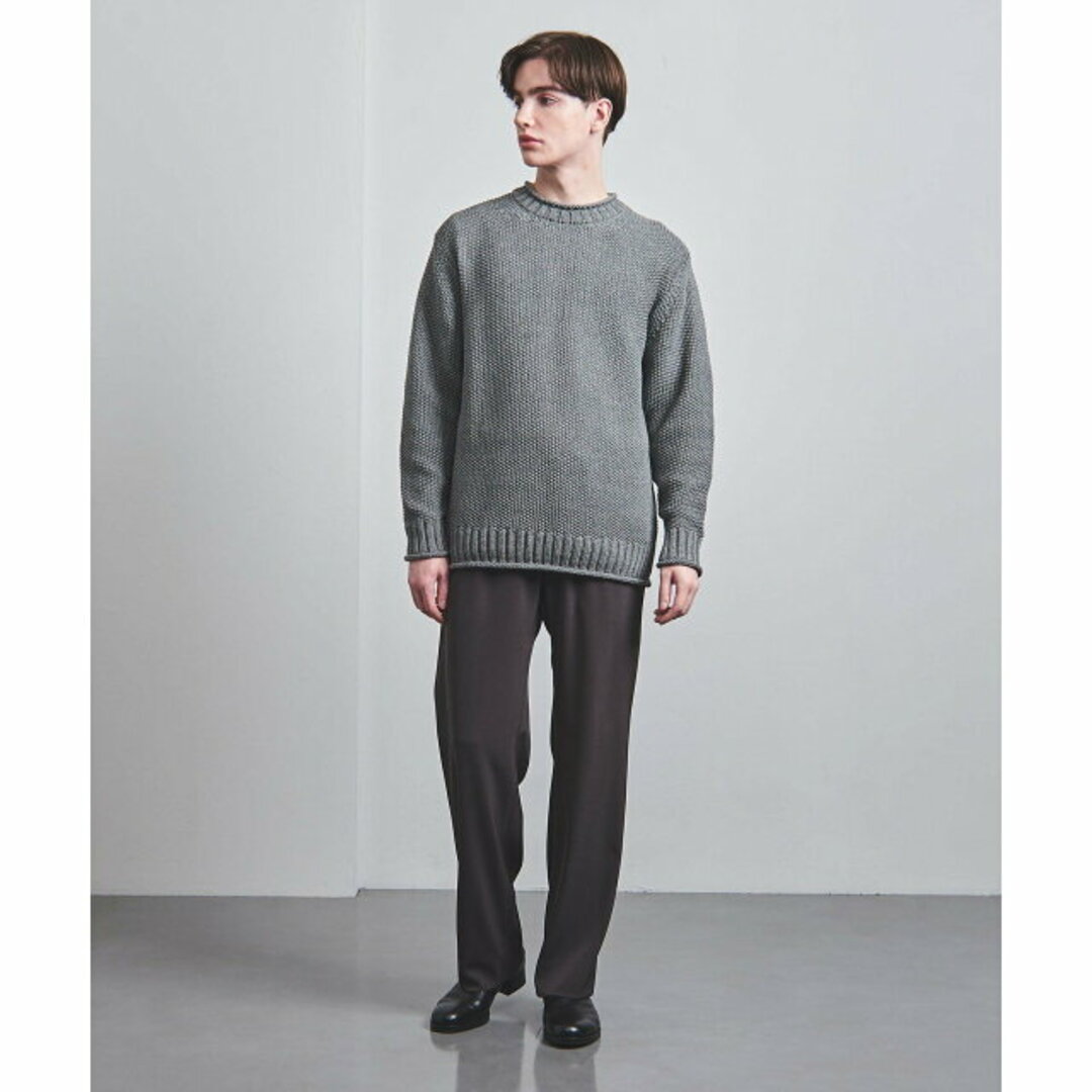 UNITED ARROWS(ユナイテッドアローズ)の【MD.GRAY】YAMAGATA バスケット クルーネック セーター その他のその他(その他)の商品写真