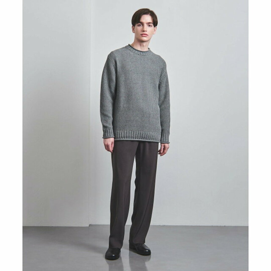 UNITED ARROWS(ユナイテッドアローズ)の【MD.GRAY】YAMAGATA バスケット クルーネック セーター その他のその他(その他)の商品写真