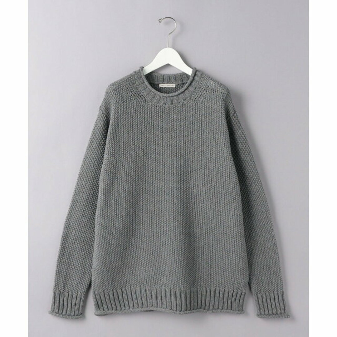 UNITED ARROWS(ユナイテッドアローズ)の【MD.GRAY】YAMAGATA バスケット クルーネック セーター その他のその他(その他)の商品写真