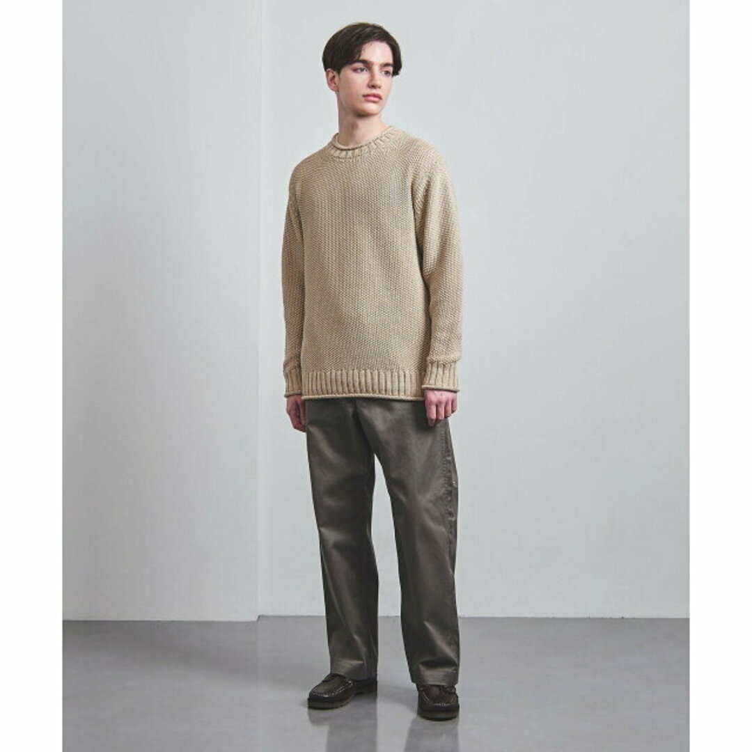 UNITED ARROWS(ユナイテッドアローズ)の【BEIGE】【L】YAMAGATA バスケット クルーネック セーター その他のその他(その他)の商品写真