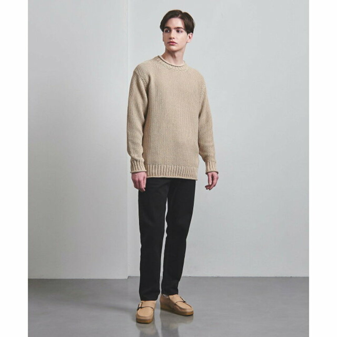 UNITED ARROWS(ユナイテッドアローズ)の【BEIGE】YAMAGATA バスケット クルーネック セーター その他のその他(その他)の商品写真