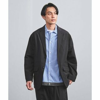 ユナイテッドアローズ(UNITED ARROWS)の【BLACK】ナイロンリップストップ ドロップショルダー 2ボタンジャケット(テーラードジャケット)