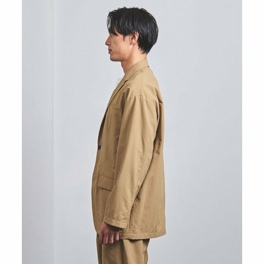 UNITED ARROWS(ユナイテッドアローズ)の【BEIGE】【S】ナイロンリップストップ ドロップショルダー 2ボタンジャケット メンズのジャケット/アウター(テーラードジャケット)の商品写真