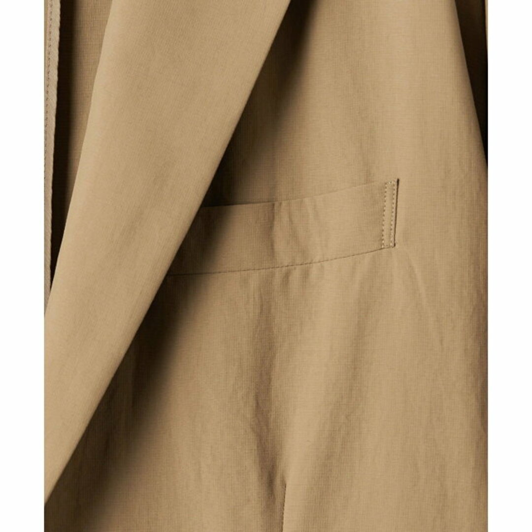 UNITED ARROWS(ユナイテッドアローズ)の【BEIGE】【M】ナイロンリップストップ ドロップショルダー 2ボタンジャケット メンズのジャケット/アウター(テーラードジャケット)の商品写真