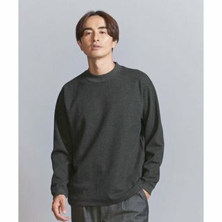 ビューティアンドユースユナイテッドアローズ(BEAUTY&YOUTH UNITED ARROWS)の【DK.GRAY】ミクスト ダブルフェイス モックネック カットソー(その他)