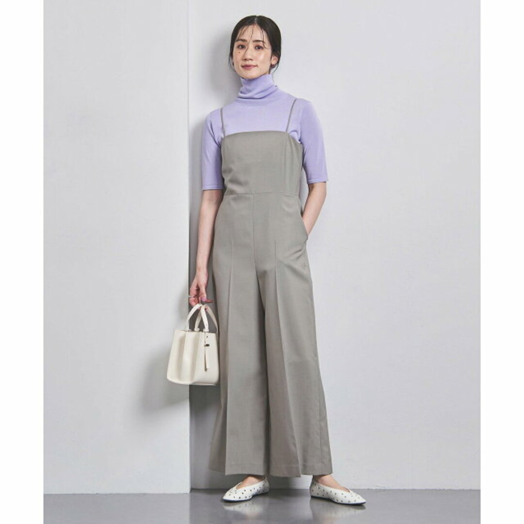 UNITED ARROWS(ユナイテッドアローズ)の【MD.GRAY】【S(36)】ビスチェ ストラップ サロペット レディースのパンツ(サロペット/オーバーオール)の商品写真