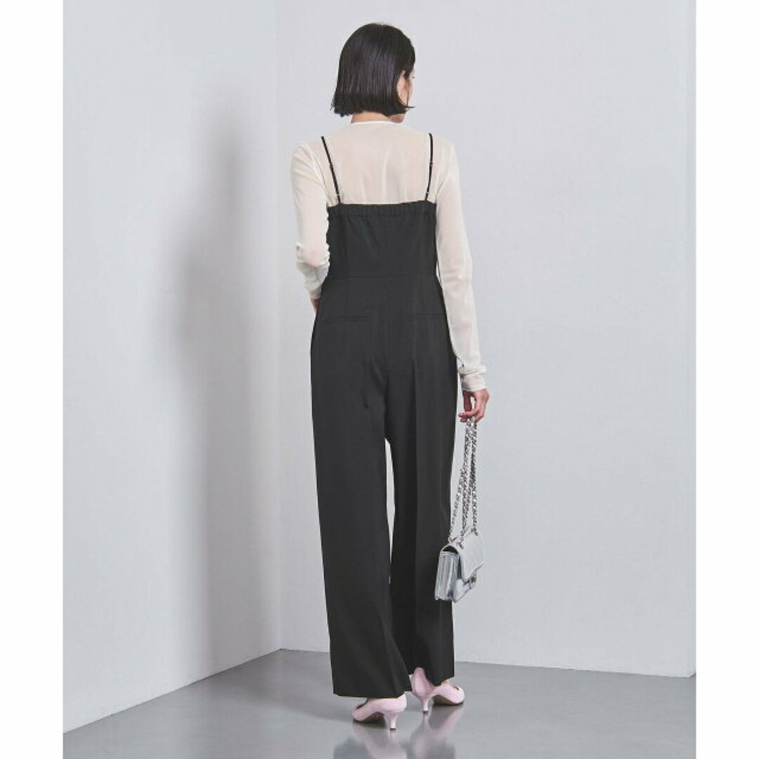 UNITED ARROWS(ユナイテッドアローズ)の【BLACK】【M(38)】ビスチェ ストラップ サロペット レディースのパンツ(サロペット/オーバーオール)の商品写真