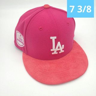 ニューエラー(NEW ERA)の7 3/8 ピンク NEWERA ニューエラ ドジャース 大谷翔平 キャップ(キャップ)