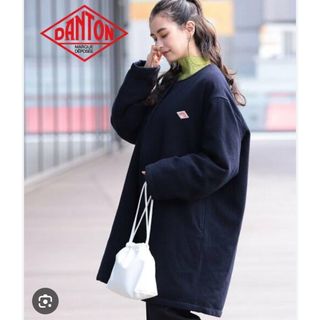 ダントン(DANTON)のDANTON  モッサノーカラーコート ダントン ネイビー ダウン 紺(ダウンコート)