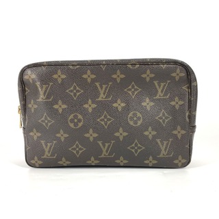 ルイヴィトン(LOUIS VUITTON)のルイヴィトン LOUIS VUITTON トゥルース トワレット 23 M47524 メイクポーチ 化粧ポーチ セカンドバッグ ポーチ モノグラムキャンバス ブラウン(ポーチ)