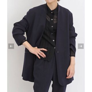 アパルトモンドゥーズィエムクラス(L'Appartement DEUXIEME CLASSE)のL'Appartement No Collar Relax Jacket (ノーカラージャケット)