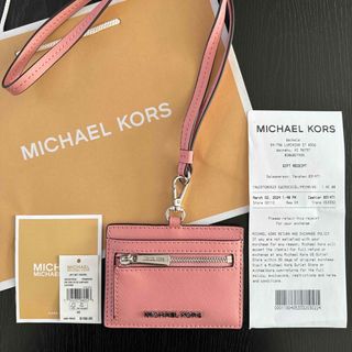 Michael Kors - マイケルコース IDカードケース パスケース ID カードホルダー ピンク