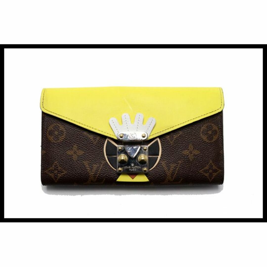 LOUIS VUITTON(ルイヴィトン)のヴィトン ポルトフォイユサラトライバルマスク折り長財布■02ba22776-10 レディースのファッション小物(財布)の商品写真