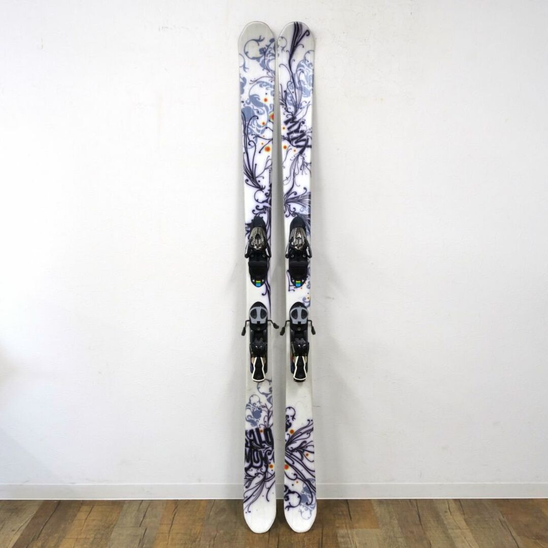 サロモン SALOMON MYNX ミンクス 173cm センター85mm ビンディング 12TI ツインチップ ゲレンデ スキー アウトドア スポーツ/アウトドアのスキー(板)の商品写真