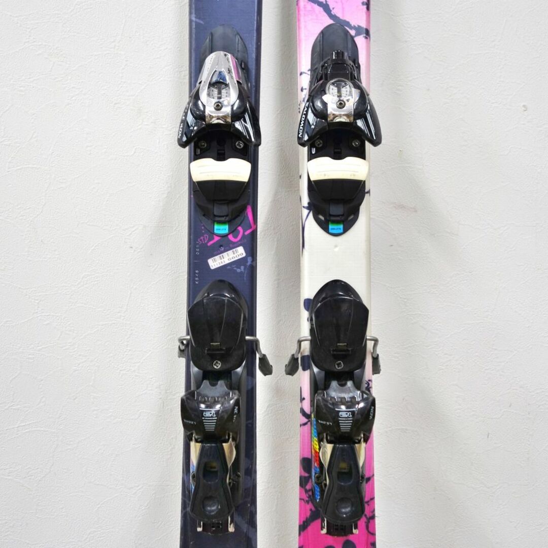 サロモン SALOMON Temptress 161cm センター80mm ビンディング サロモン12 ツインチップ ゲレンデ スキー アウトドア スポーツ/アウトドアのスキー(板)の商品写真