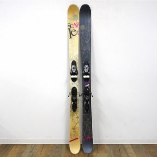 サロモン SALOMON SCARLET 164cm センター93mm ビンディング サロモン12 ツインチップ ゲレンデ スキー アウトドア(板)