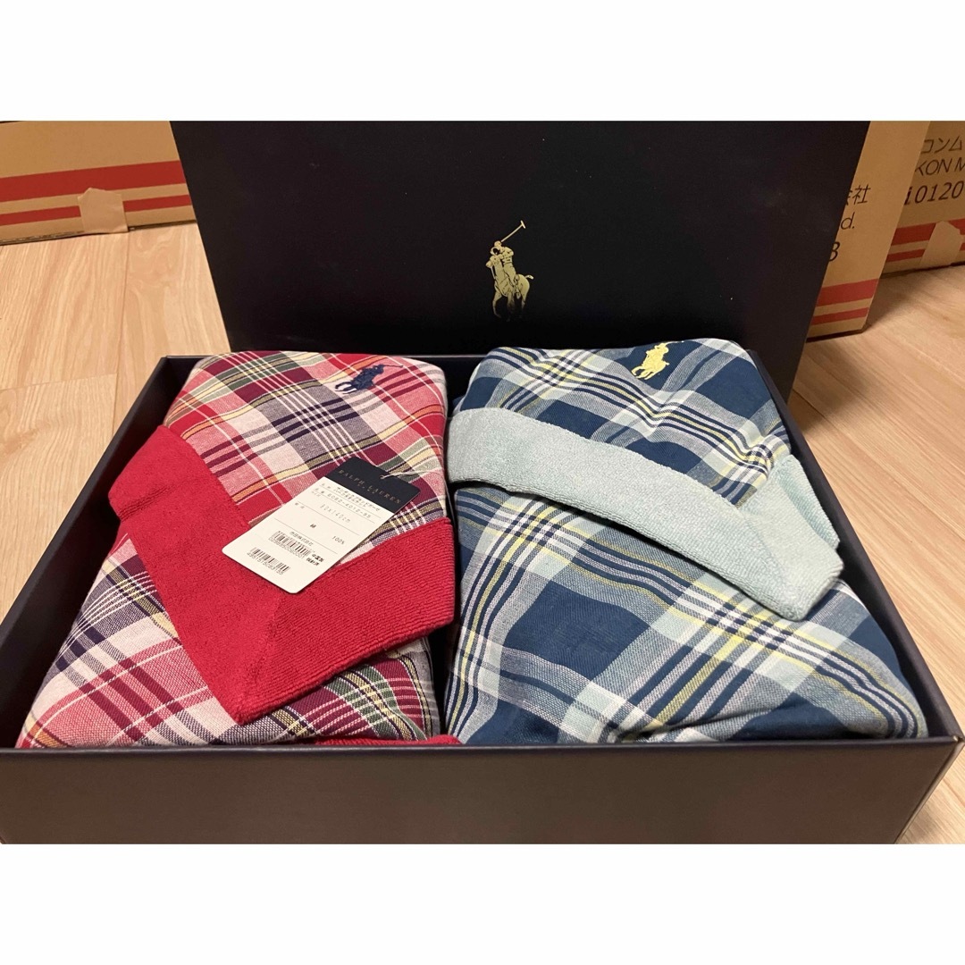 Ralph Lauren(ラルフローレン)のラルフローレン　ハーフタオルケット キッズ/ベビー/マタニティの寝具/家具(タオルケット)の商品写真