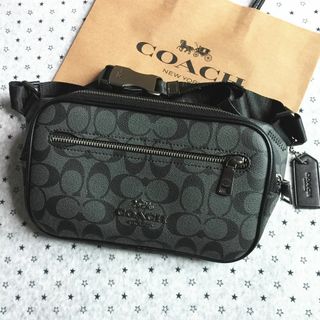 コーチ(COACH)のコーチ/COACH ボディーバッグ CJ506 ベルトバッグ ミニポーチ付き(ボディーバッグ)