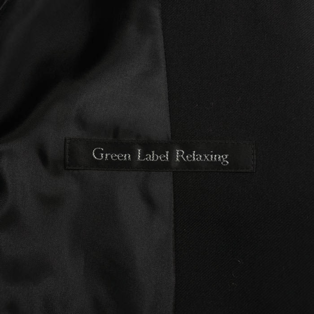UNITED ARROWS green label relaxing(ユナイテッドアローズグリーンレーベルリラクシング)のグリーンレーベルリラクシング ユナイテッドアローズ ジャケット アウター レディース 38サイズ ブラック green label relaxing レディースのジャケット/アウター(テーラードジャケット)の商品写真