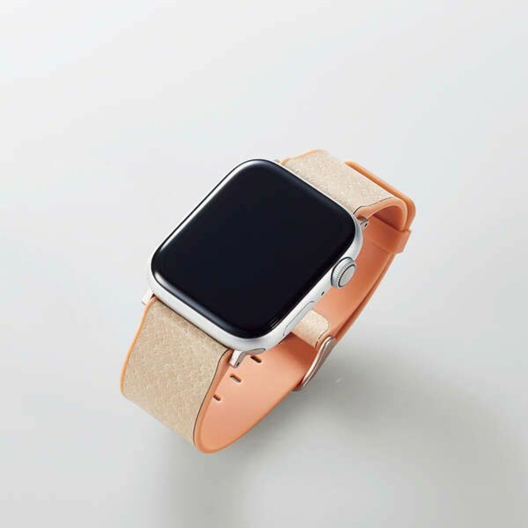 ELECOM(エレコム)の【3本】エレコム Apple Watch 45 44 42 mm レザーバンド スマホ/家電/カメラのスマホアクセサリー(その他)の商品写真