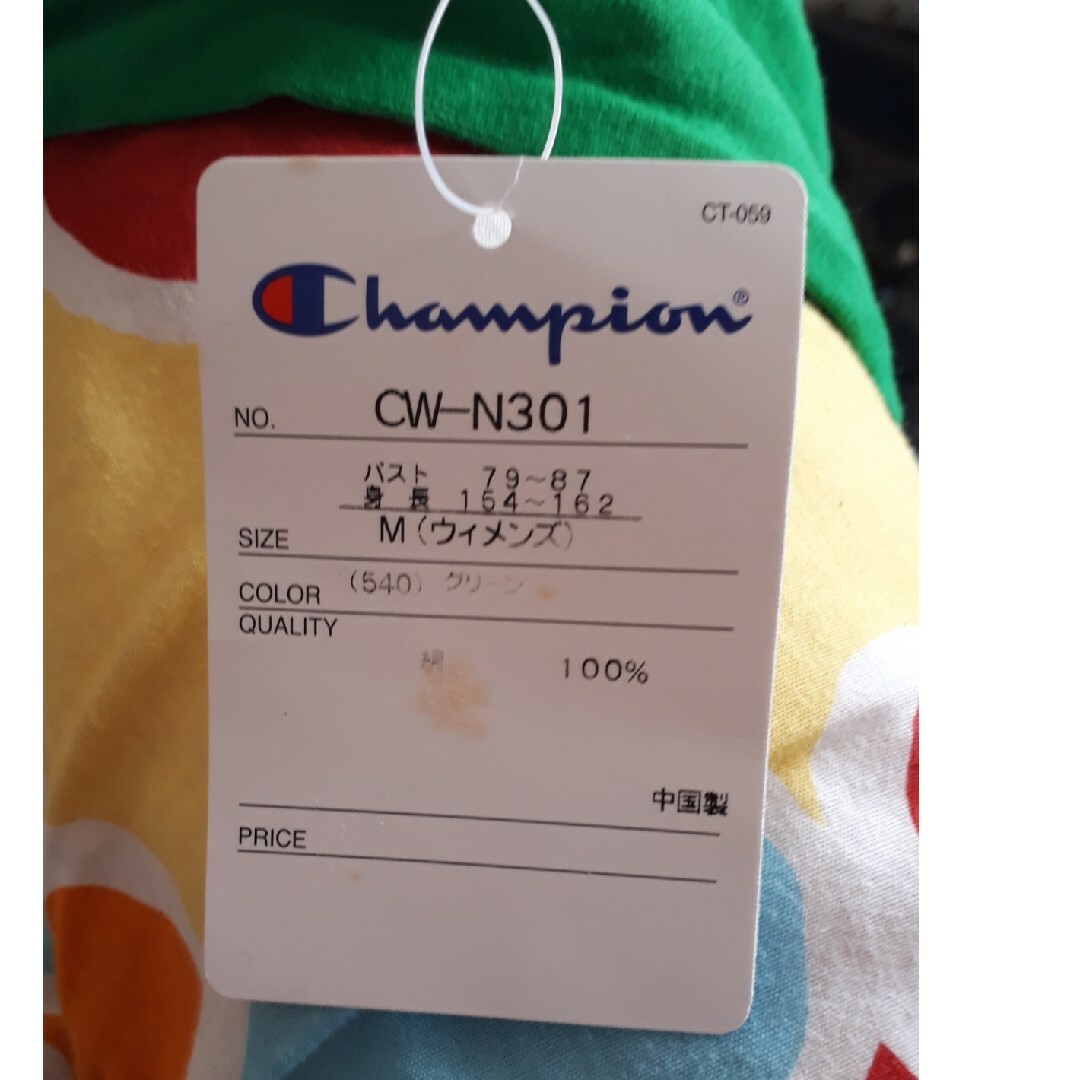 Champion(チャンピオン)の【新品　ChampionTシャツ】 レディースのトップス(Tシャツ(半袖/袖なし))の商品写真