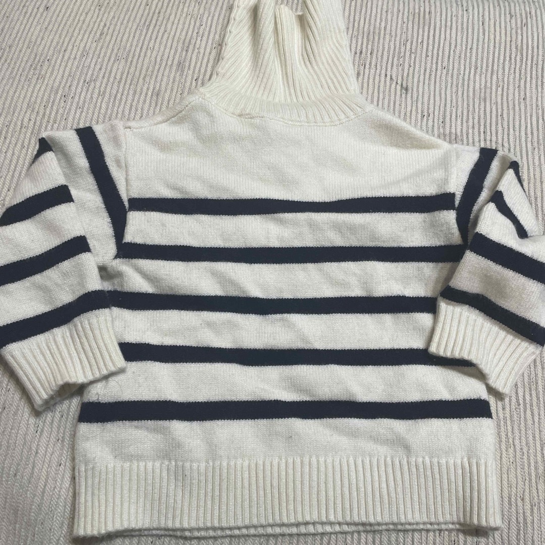 ZARA KIDS(ザラキッズ)のZARA ベビー　キッズ　ボーダーニット　92 キッズ/ベビー/マタニティのキッズ服男の子用(90cm~)(ニット)の商品写真