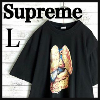 シュプリーム(Supreme)の8932【希少Lサイズ】シュプリーム☆ビッグロゴ定番カラーtシャツ入手困難　美品(その他)