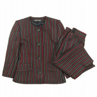 ジバンシィ(GIVENCHY)の美品 80s 90s ジバンシィ セット スーツ ジャケット スカート 膝丈(スーツ)