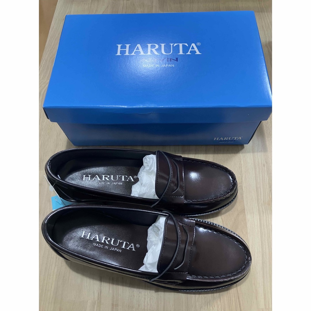 HARUTA(ハルタ)のHARUTA コインローファー　4603  24㌢　ゆったり3E レディースの靴/シューズ(ローファー/革靴)の商品写真