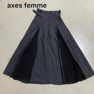 アクシーズファム(axes femme)のもも様専用超美品❣️axes femme センタージップロングスカート(ロングスカート)