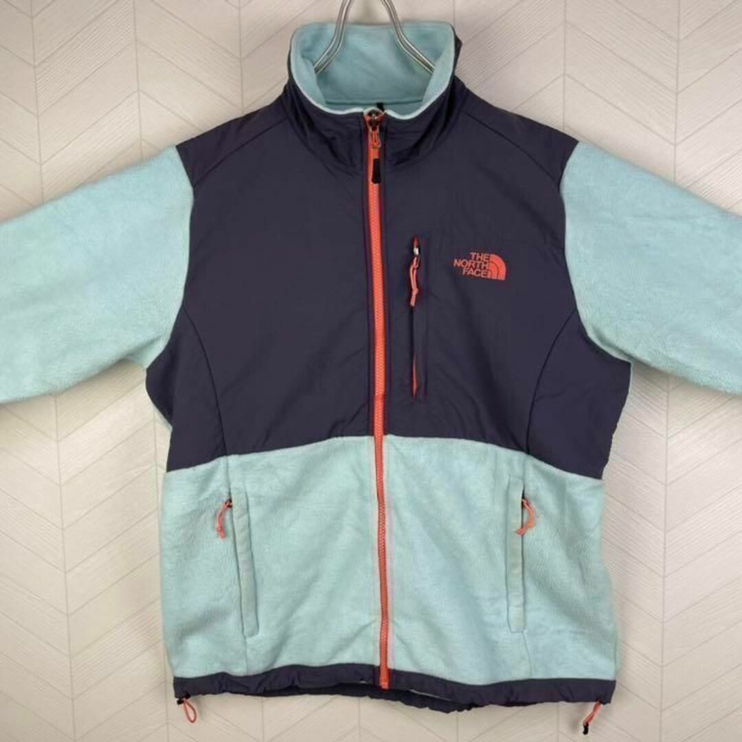 THE NORTH FACE(ザノースフェイス)の海外限定 ノースフェイス デナリジャケット フリース シャーベットカラー 古着 レディースのジャケット/アウター(テーラードジャケット)の商品写真