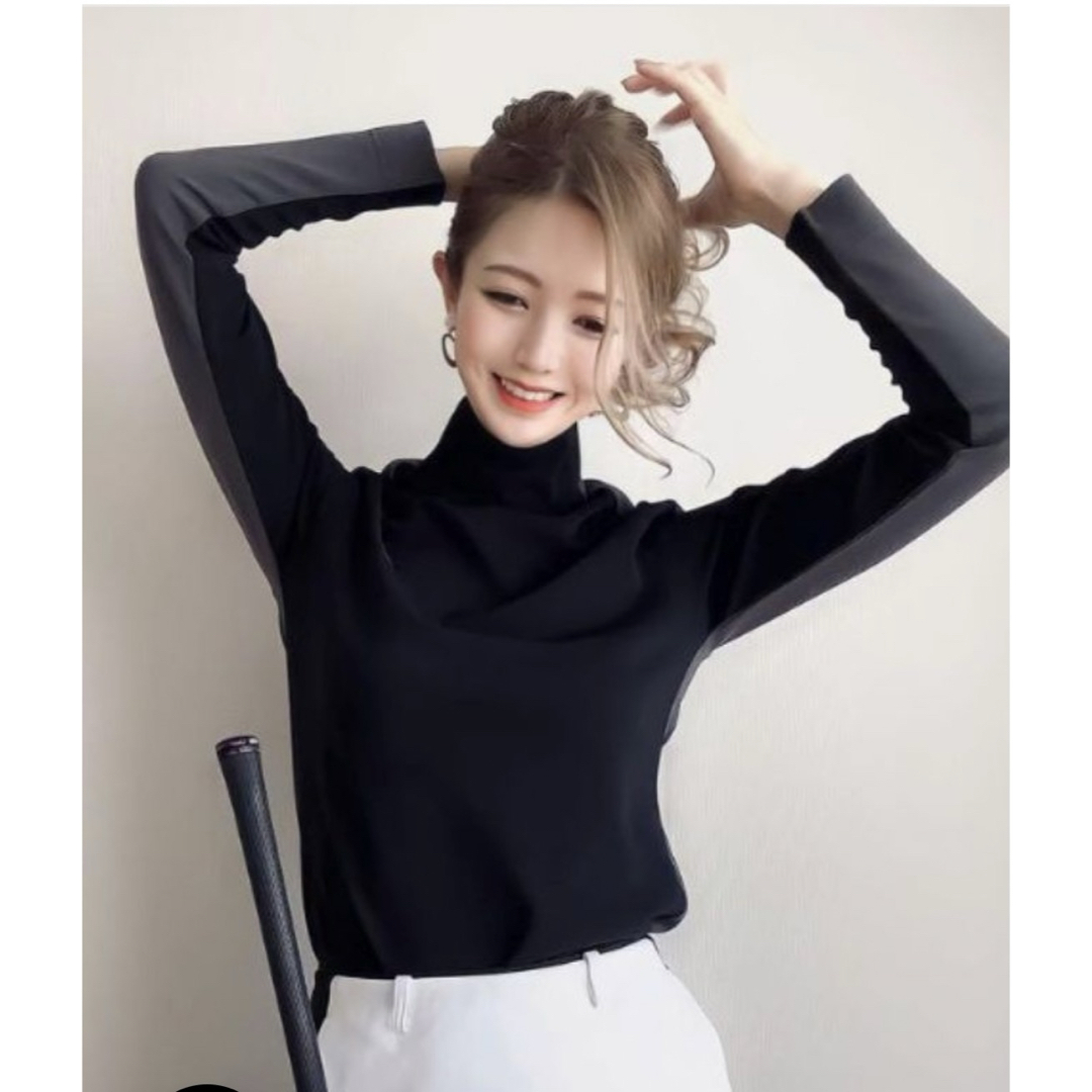 LANVIN - 新品 LANVIN ランバンスポール ゴルフ モックネック LANVIN - 新品 LANVIN ランバンスポール ゴルフ モックネック