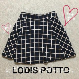 ロディスポット(LODISPOTTO)の美品♡ブロックチェックスカート♡(ミニスカート)