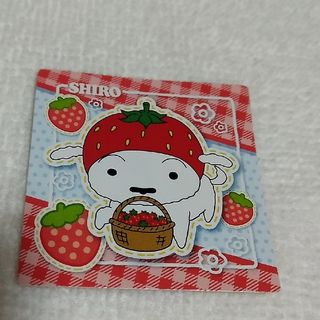 クレヨンシンチャン(クレヨンしんちゃん)のチョコビ　シール　シロ(その他)