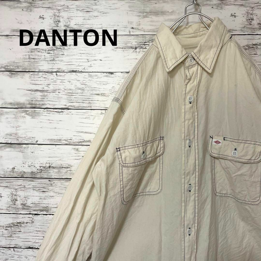 DANTON(ダントン)のDANTON セルビアージ・シーティング・ワークシャツ メンズのトップス(シャツ)の商品写真