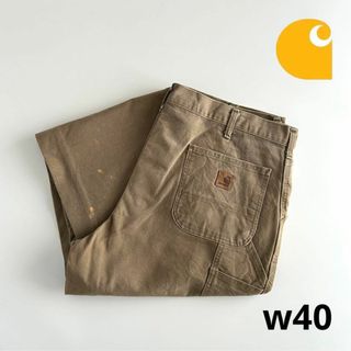 カーハート(carhartt)のcarhartt ペインターパンツ ダックパンツ w40 カーキ 実寸 w39(ペインターパンツ)