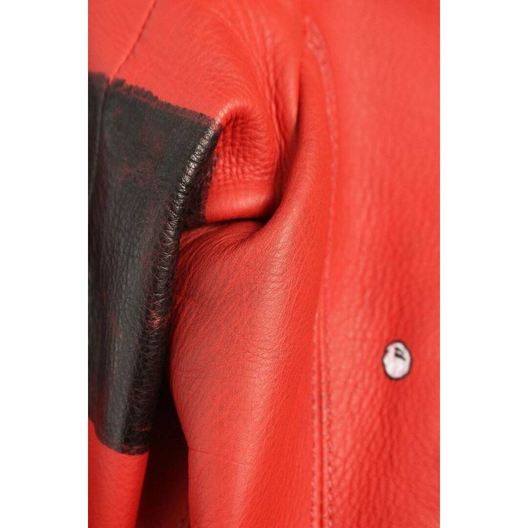Chrome Hearts(クロムハーツ)のクロムハーツ PPOペイントダガージップライダースレザージャケット レディース S（JVP) レディースのジャケット/アウター(その他)の商品写真
