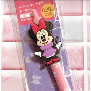 ミニーマウス(ミニーマウス)の🎀【新品・未開封】ダイソー ディズニー ミニー　ボールペン🎀(ペン/マーカー)