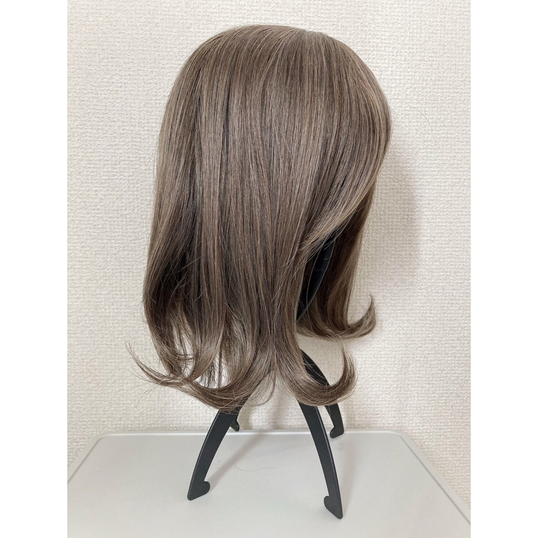 フルウィッグ　ボブ　ウィッグ　アッシュカラー　耐熱　wig レディースのウィッグ/エクステ(ショートカール)の商品写真