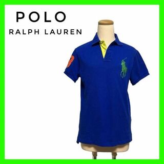 ポロラルフローレン(POLO RALPH LAUREN)のPOLO RALPH LAUREN シャツ　ポロシャツ　青　オレンジ　黄色　男女(ポロシャツ)