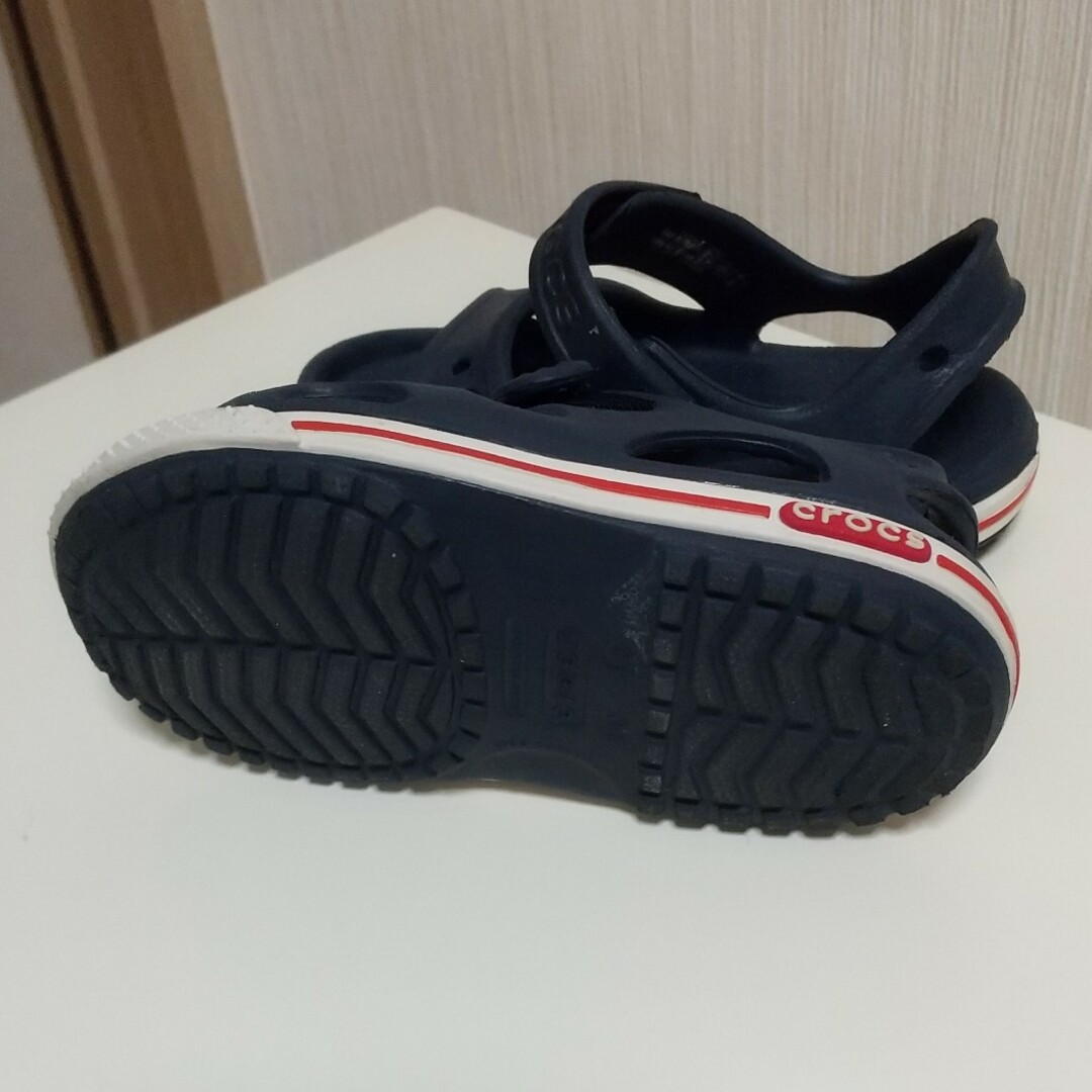 crocs(クロックス)のクロックスベビーサンダル キッズ/ベビー/マタニティのベビー靴/シューズ(~14cm)(サンダル)の商品写真