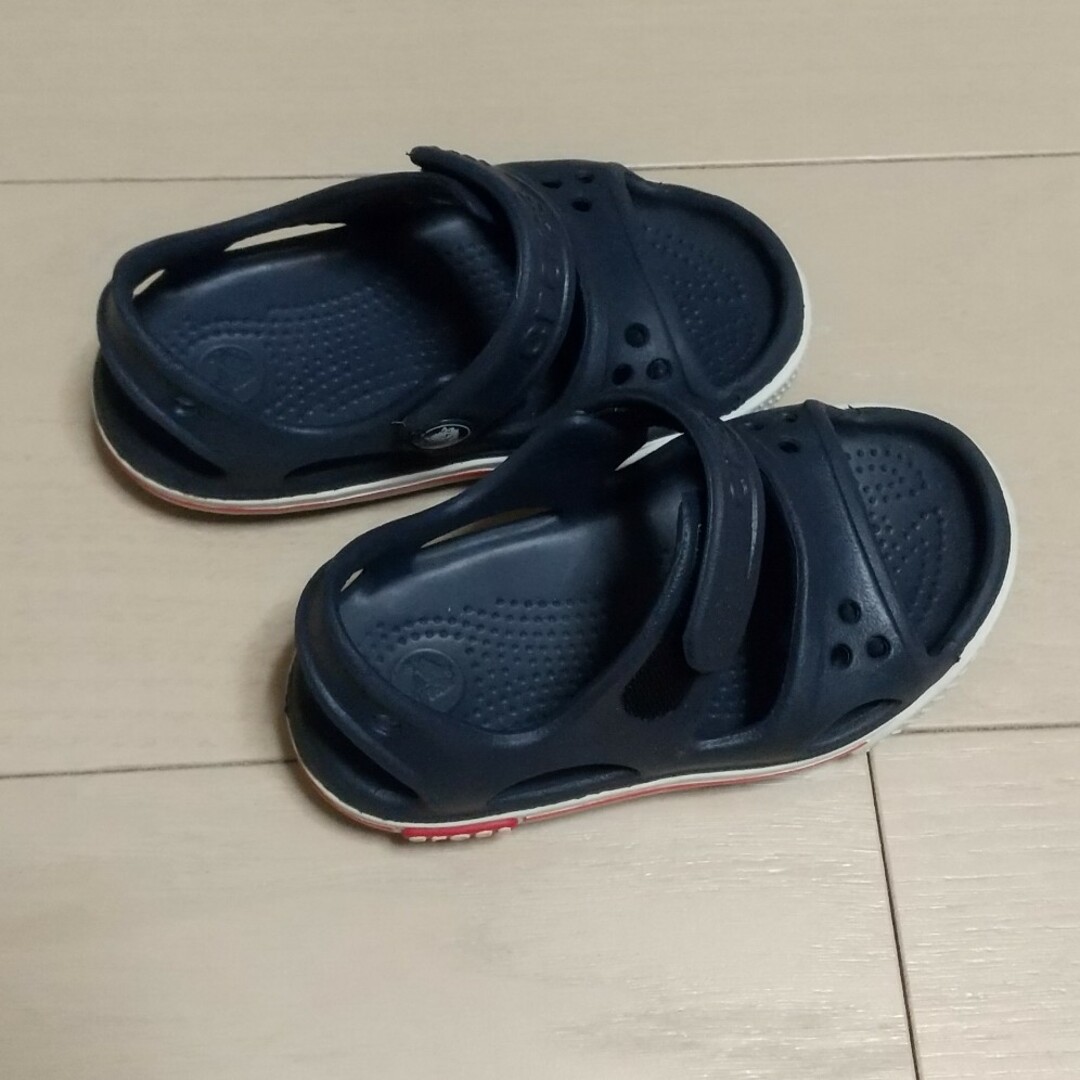 crocs(クロックス)のクロックスベビーサンダル キッズ/ベビー/マタニティのベビー靴/シューズ(~14cm)(サンダル)の商品写真