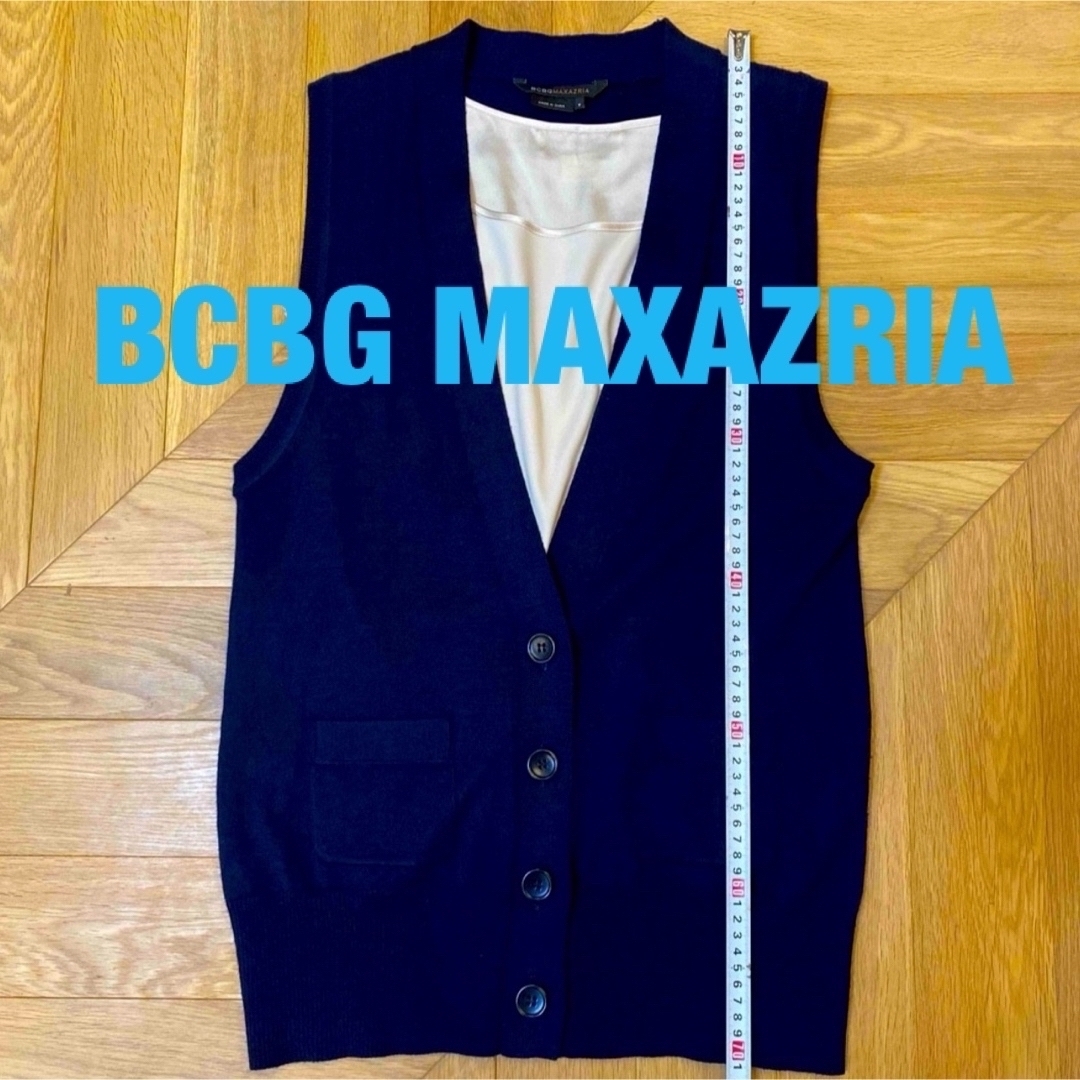 BCBGMAXAZRIA(ビーシービージーマックスアズリア)のBCBGMAXAZRIA ベスト　カーディガン　トップス　パンツ　ワンピースに レディースのトップス(カーディガン)の商品写真