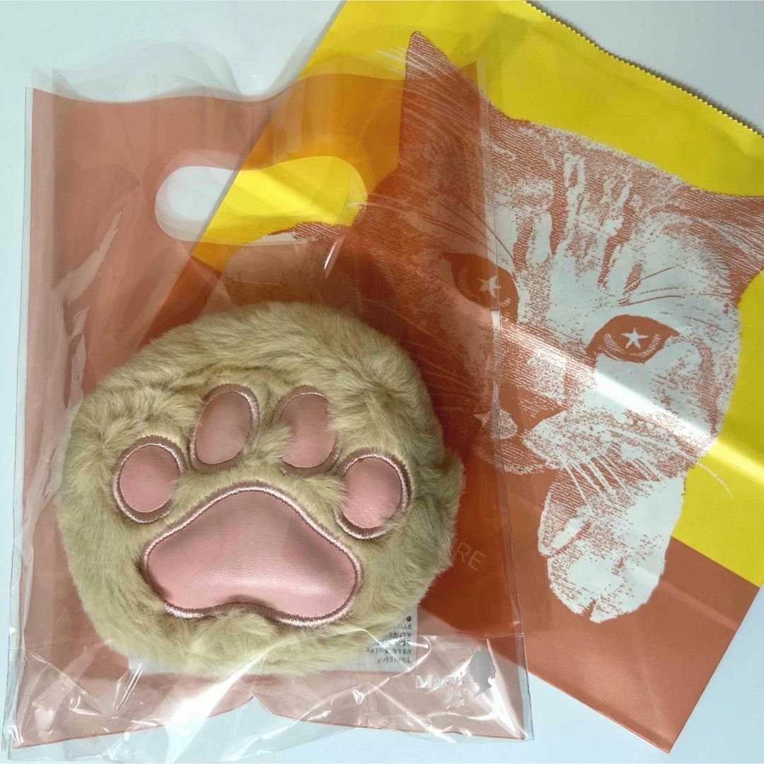ねこみゃみれ 2024 もふぷにポーチ ホワイトデー 肉球 ネコ 猫 ねこ ハンドメイドのファッション小物(ポーチ)の商品写真