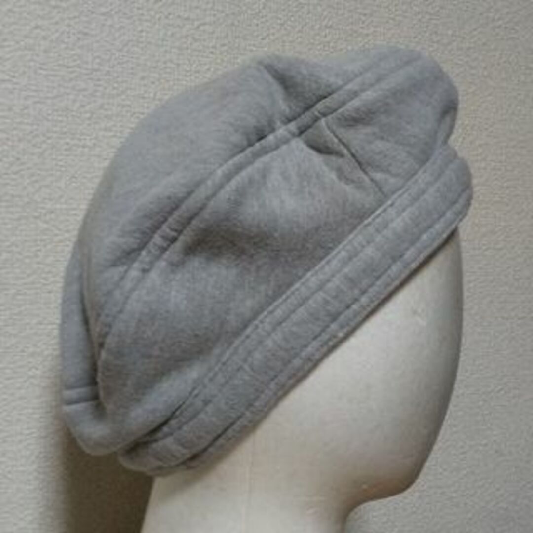 CHUMS(チャムス)の古着 CHUMS × BEAMS　別注 ハローベレー グレー　米国製 メンズの帽子(ハンチング/ベレー帽)の商品写真