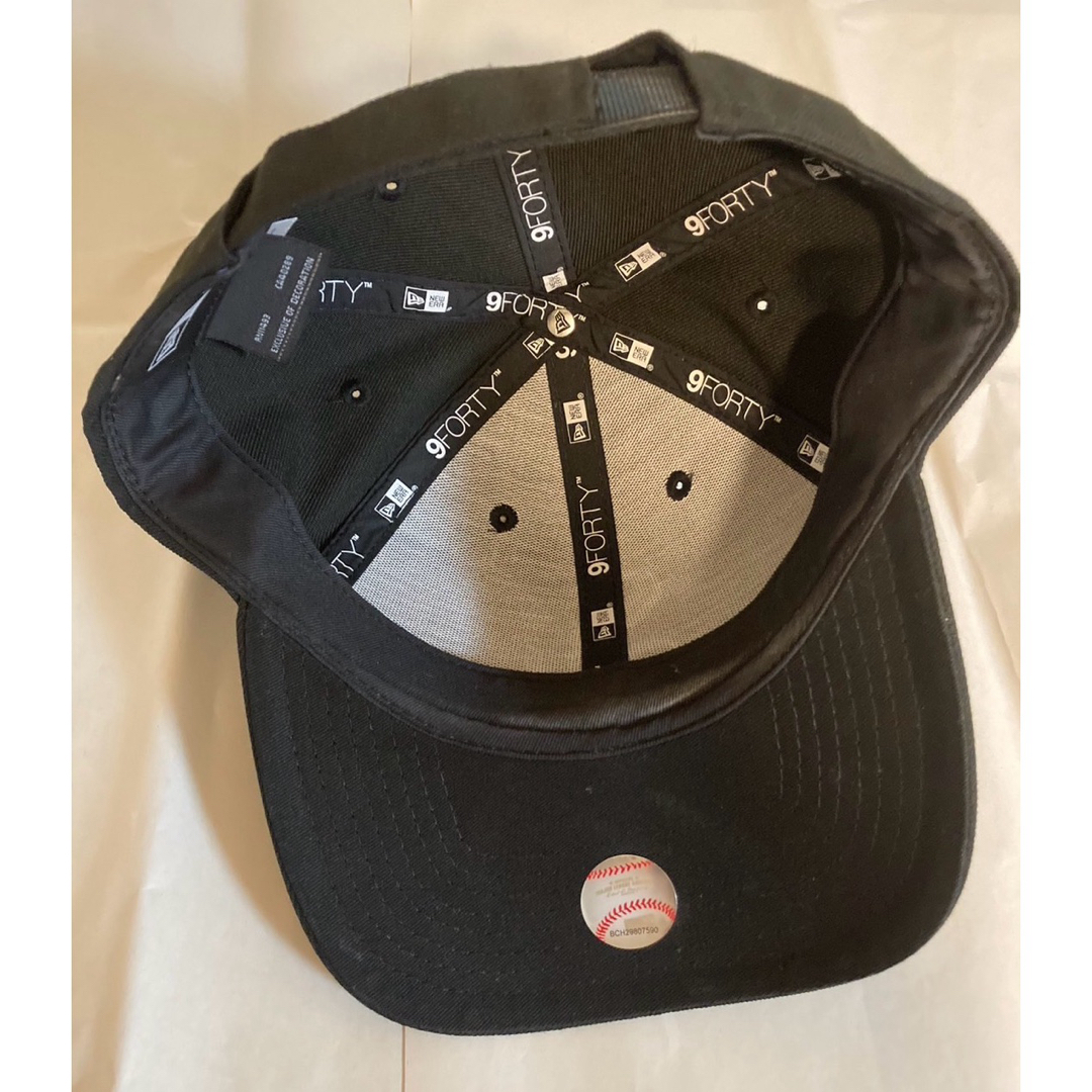 NEW ERA(ニューエラー)のニューエラ　newera  キャップ　ブラック メンズの帽子(キャップ)の商品写真