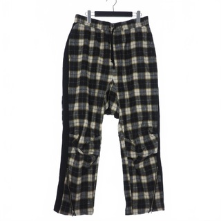 アザー(other)のモッドワールド CHECK PANTS チェック パンツ スラックス 切替 L (スラックス)