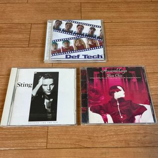 【CD】3枚セット「STING」「DefTech」「Bon Chic」(ポップス/ロック(邦楽))